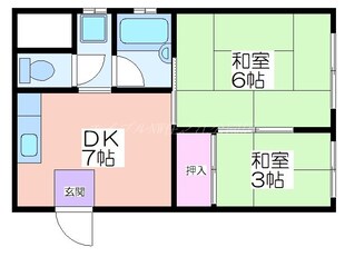 トミーズ住之江の物件間取画像